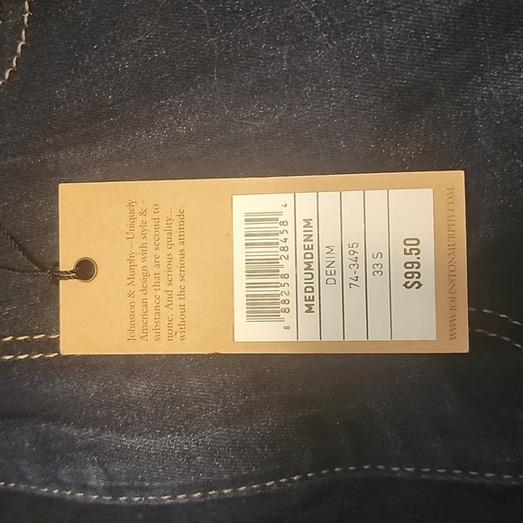 NWT Johnston and Murphy Jeans - Picture 2 of 4